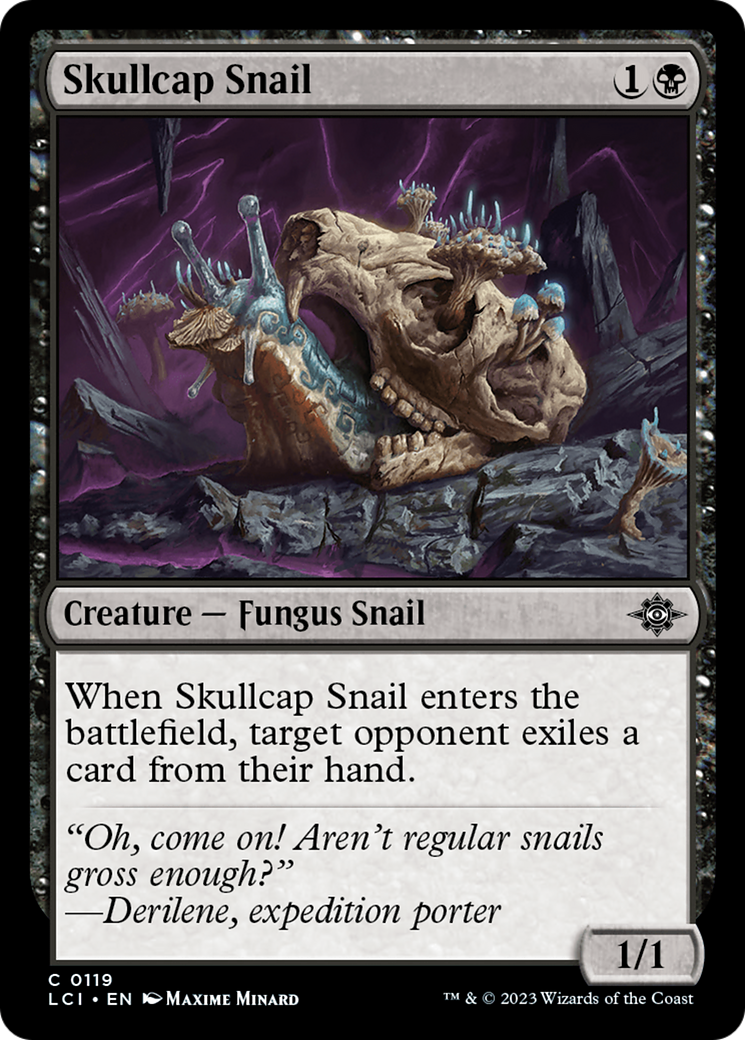 Skullcap Snail [The Lost Caverns of Ixalan] [Foil]