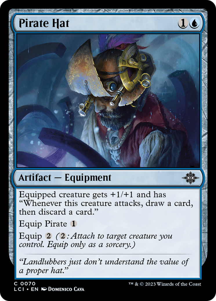 Pirate Hat [The Lost Caverns of Ixalan] [Foil]