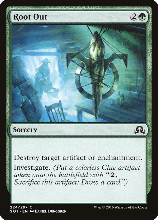 Root Out [Shadows over Innistrad] [Foil]