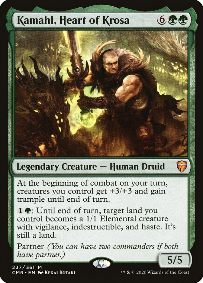 Kamahl, Heart of Krosa [Commander Legends] [Foil]
