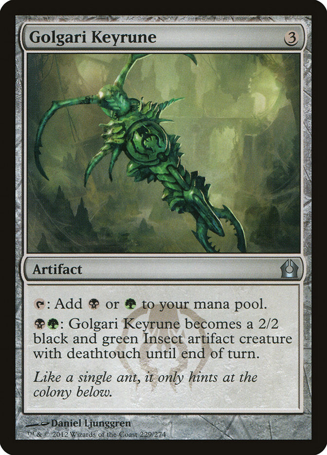 Golgari Keyrune [Return to Ravnica] [Foil]