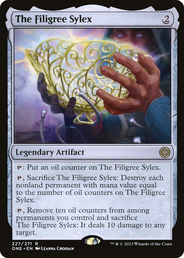 The Filigree Sylex [Phyrexia: All Will Be One] [Foil]