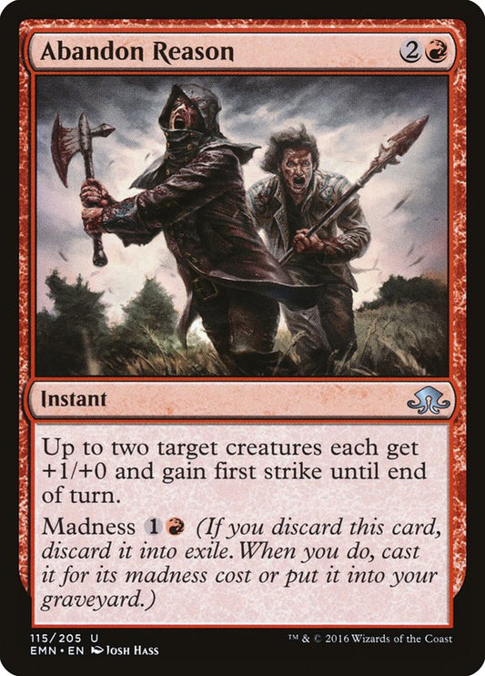Abandon Reason [Eldritch Moon] [Foil]