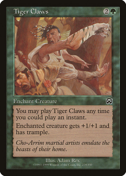 Tiger Claws [Mercadian Masques] [Foil]