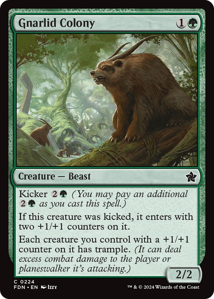 Gnarlid Colony [Foundations] [Foil]