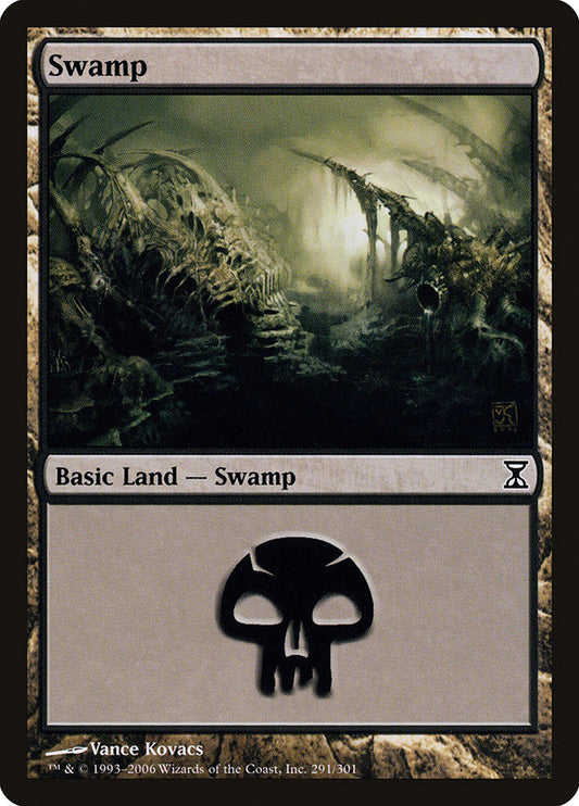 Swamp (291) [Time Spiral] [Foil]