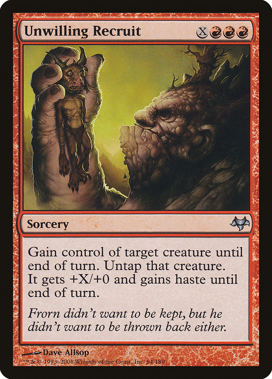 Unwilling Recruit [Eventide] [Foil]