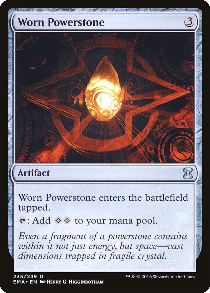 Worn Powerstone [Eternal Masters] [Foil]