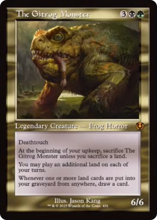 The Gitrog Monster (Retro Frame) [Innistrad Remastered] [Foil]