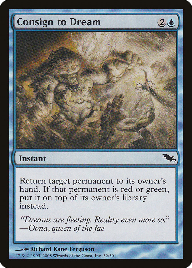 Consign to Dream [Shadowmoor] [Foil]
