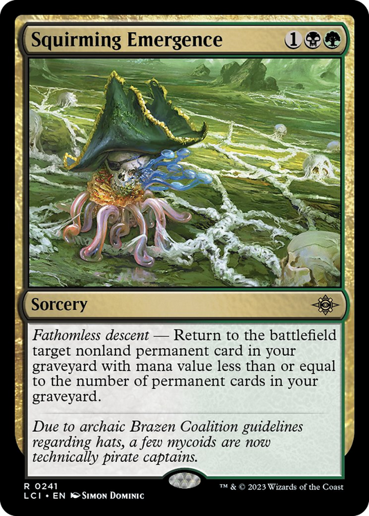Squirming Emergence [The Lost Caverns of Ixalan] [Foil]