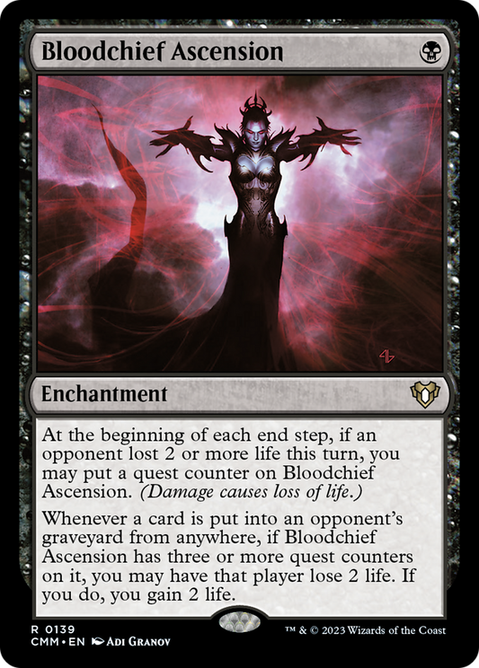 Bloodchief Ascension [Commander Masters] [Foil]
