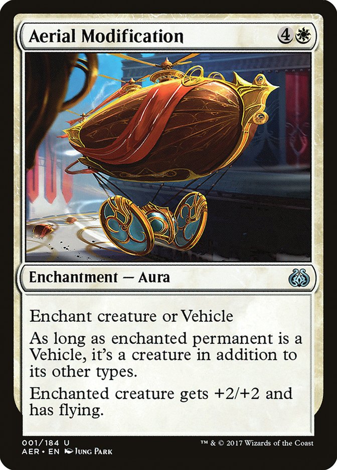 Aerial Modification [Aether Revolt] [Foil]