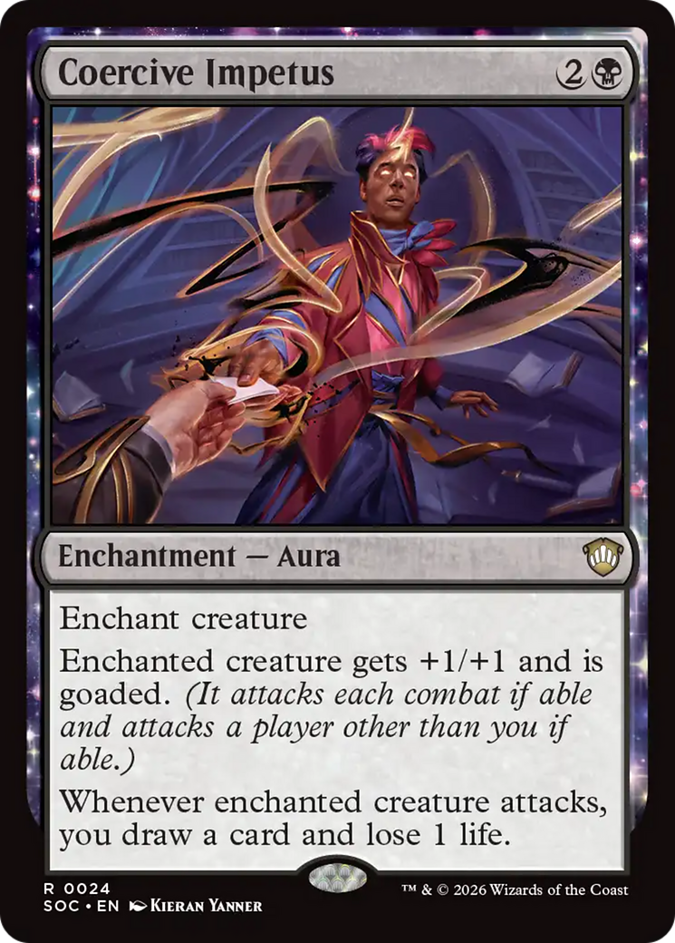 Coercive Impetus [Secrets of Strixhaven Commander] [Foil]