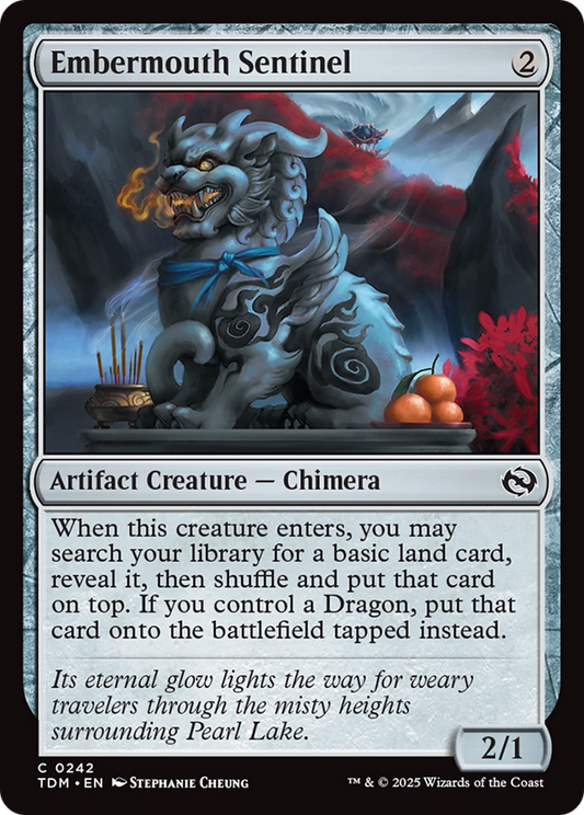 Embermouth Sentinel [Tarkir: Dragonstorm] [Foil]