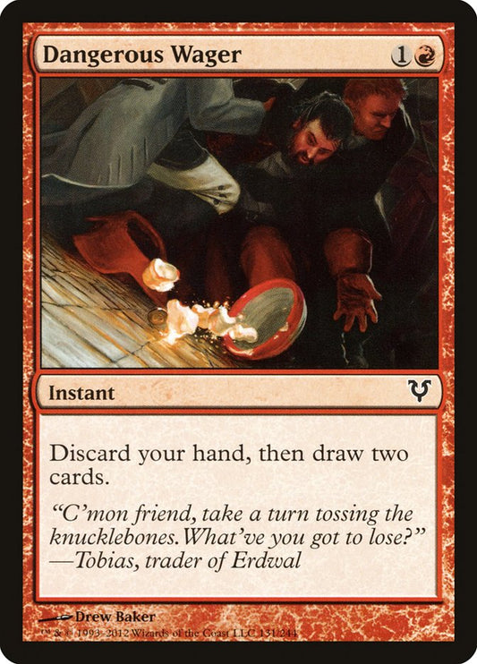 Dangerous Wager [Avacyn Restored] [Foil]