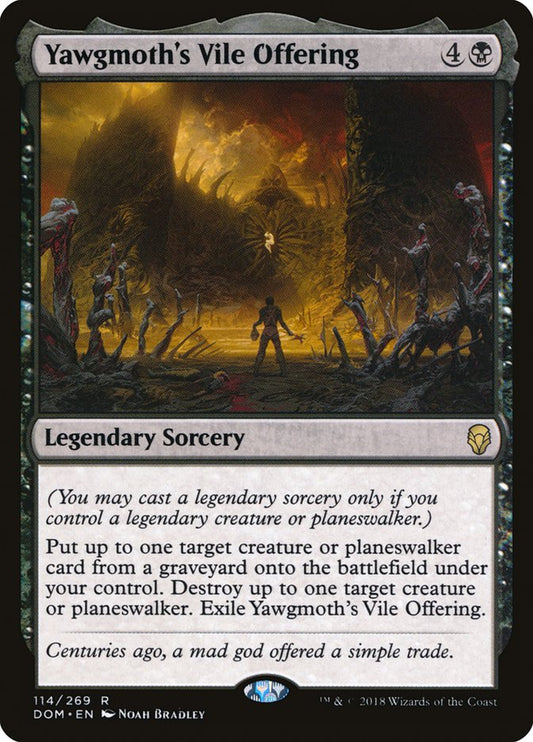 Yawgmoth's Vile Offering [Dominaria] [Foil]