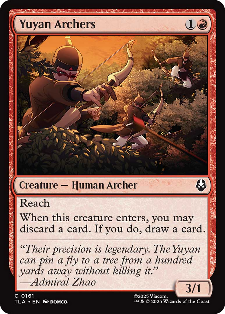 Yuyan Archers [Avatar: The Last Airbender] [Foil]