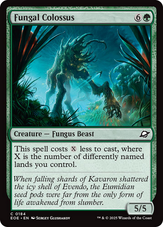 Fungal Colossus [Edge of Eternities] [Foil]
