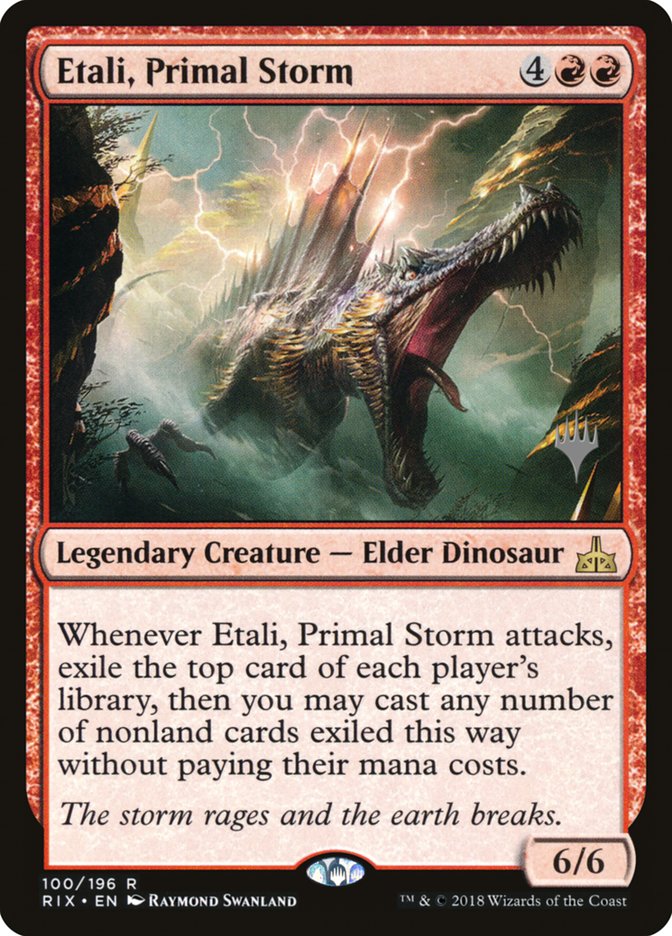 Etali, Primal Storm (Promo Pack) [Rivals of Ixalan Promos] [Foil]