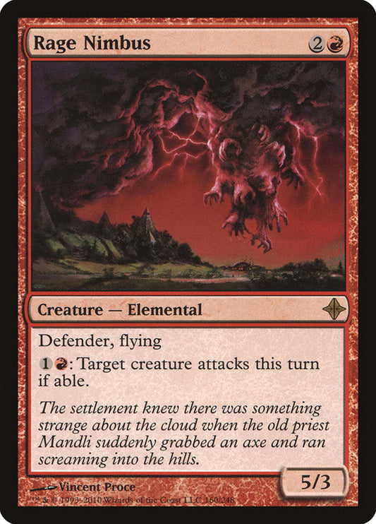 Rage Nimbus [Rise of the Eldrazi] [Foil]