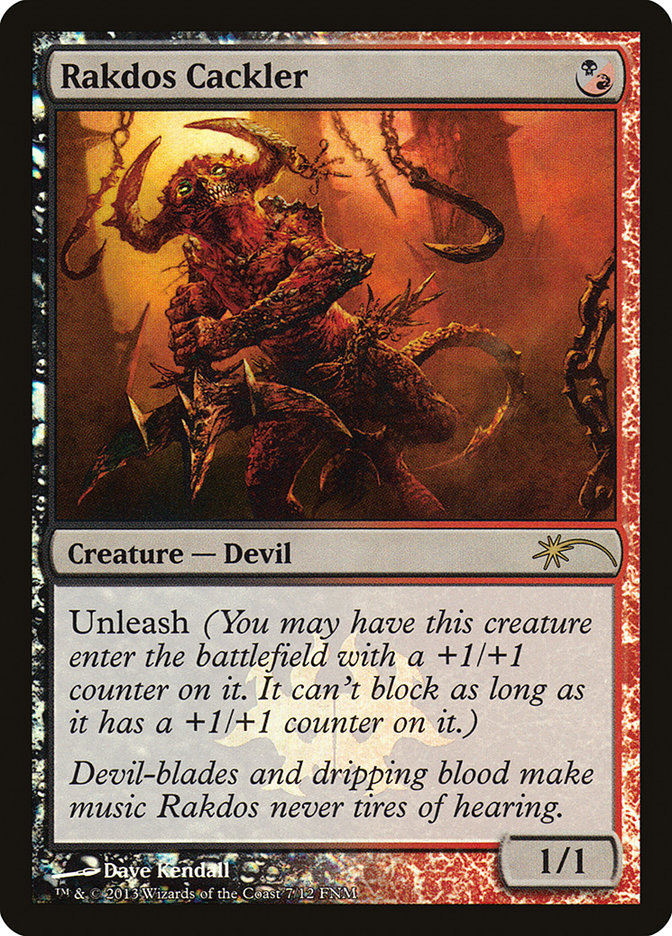 Rakdos Cackler [Friday Night Core Set 2013]