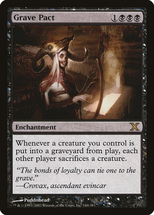 Grave Pact [Tenth Edition] [Foil]