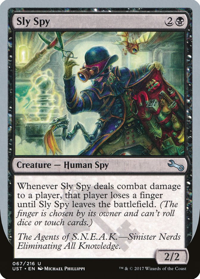 Sly Spy ("Sinister Nerds Eliminating All Knowledge") [Unstable] [Foil]