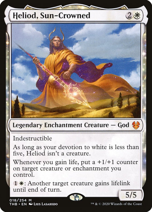 Heliod, Sun-Crowned [Theros Beyond Death] [Foil]