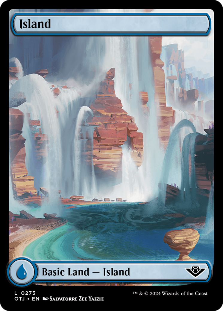 Island (0273) [Outlaws of Thunder Junction] [Foil]