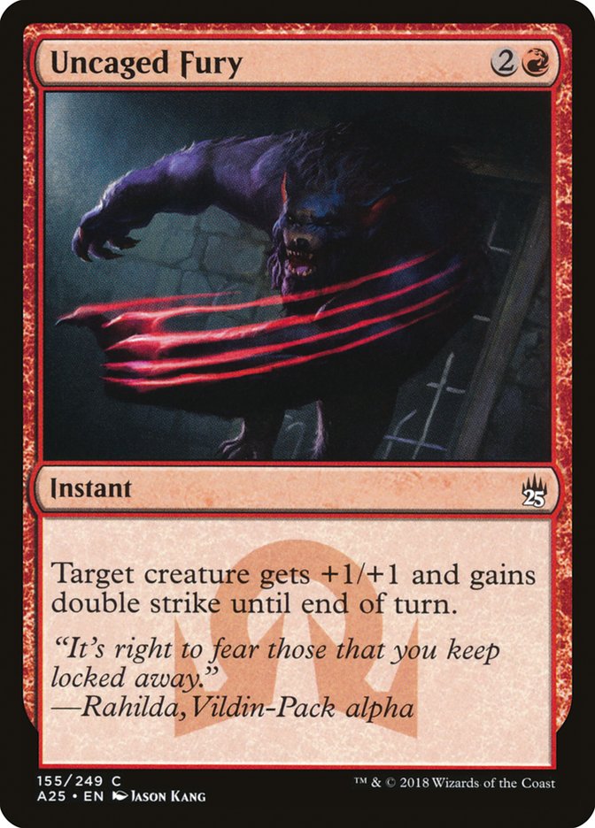 Uncaged Fury [Masters 25] [Foil]