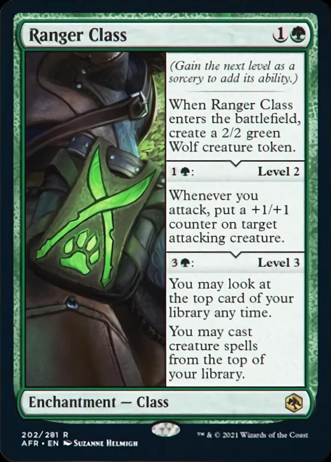 Ranger Class [Dungeons & Dragons: Adventures in the Forgotten Realms] [Foil]