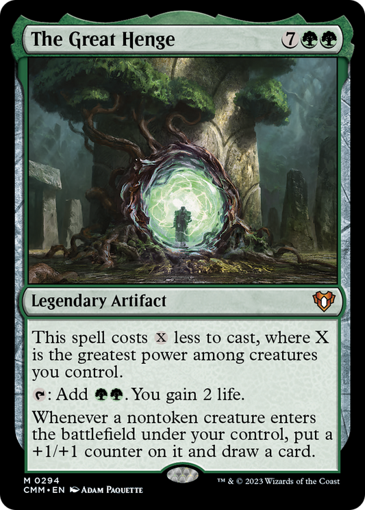The Great Henge [Commander Masters] [Foil]