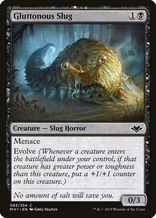 Gluttonous Slug [Modern Horizons] [Foil]