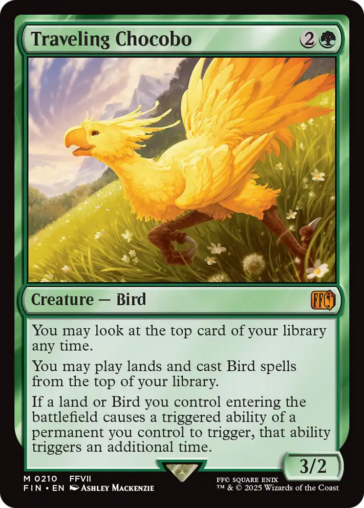 Traveling Chocobo [FINAL FANTASY] [Foil]