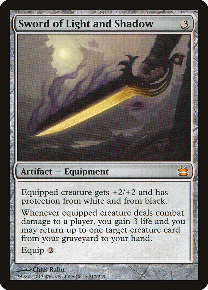 Sword of Light and Shadow [Modern Masters] [Foil]