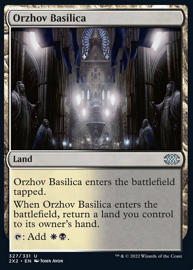 Orzhov Basilica [Double Masters 2022] [Foil]