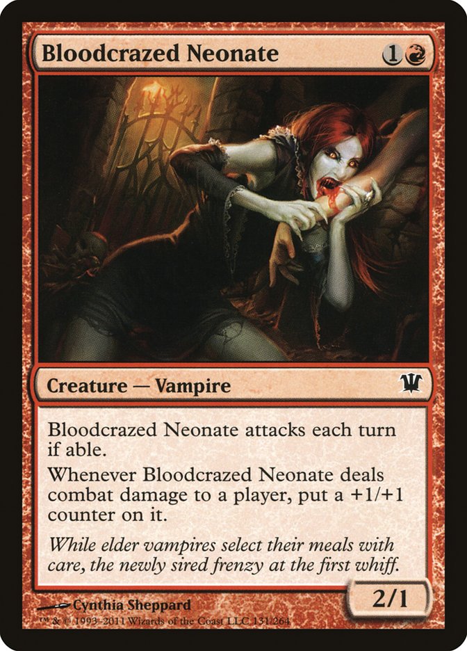 Bloodcrazed Neonate [Innistrad] [Foil]
