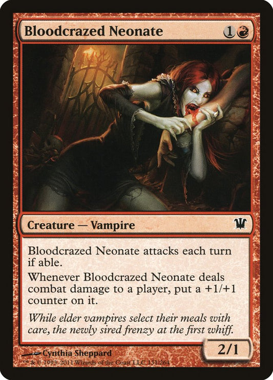 Bloodcrazed Neonate [Innistrad] [Foil]