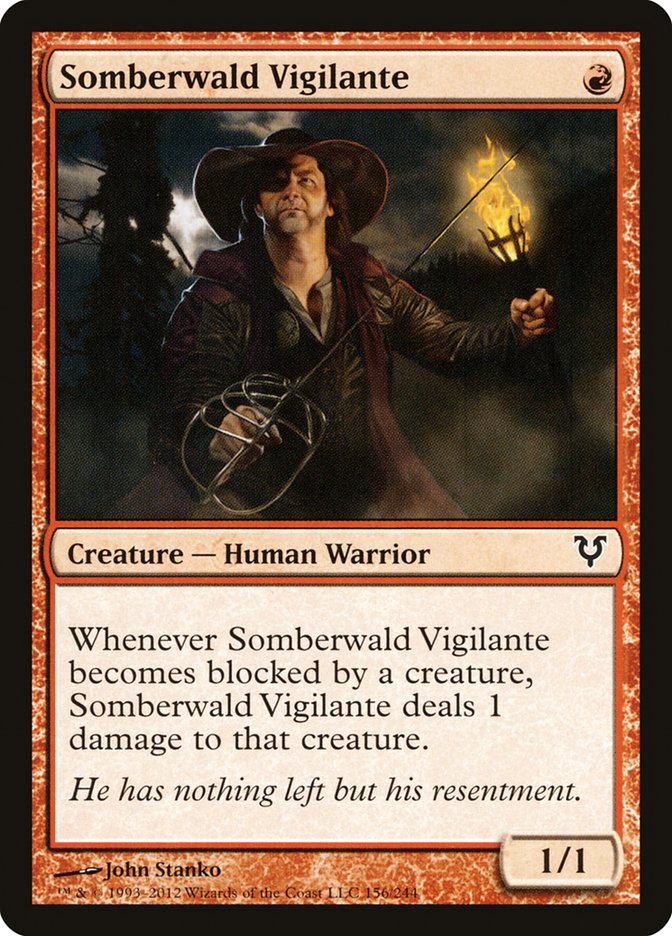 Somberwald Vigilante [Avacyn Restored] [Foil]