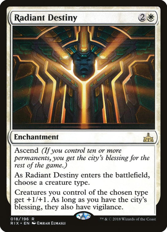 Radiant Destiny [Rivals of Ixalan] [Foil]