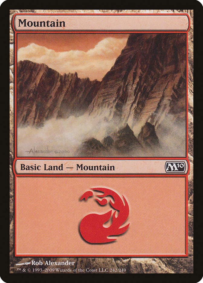 Mountain (242) [Core Set 2010]