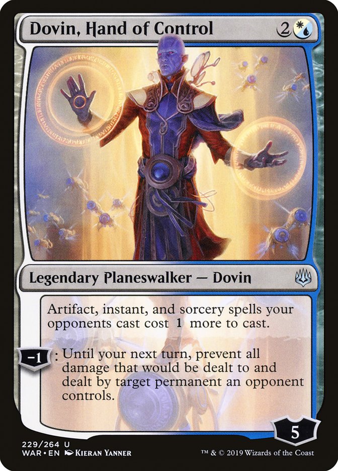 Dovin, Hand of Control [War of the Spark] [Foil]