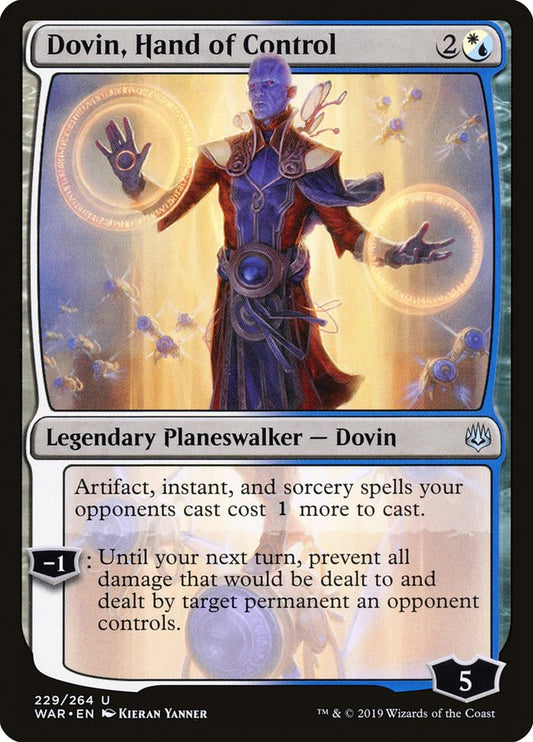 Dovin, Hand of Control [War of the Spark] [Foil]