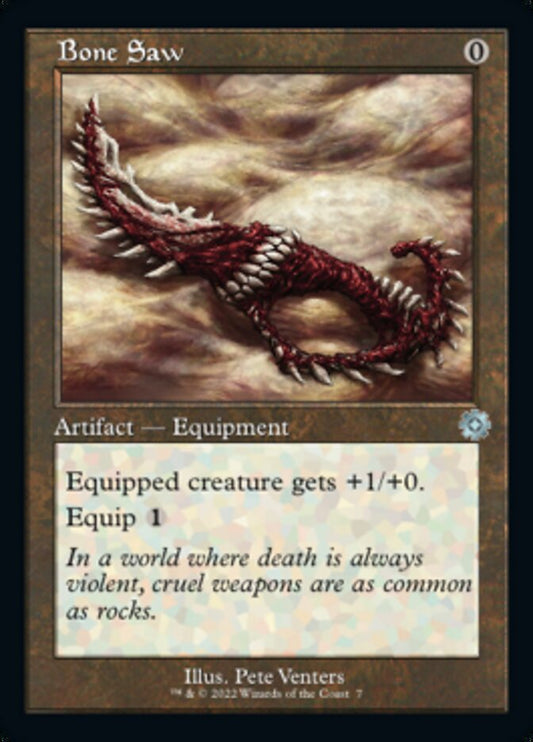 Bone Saw (Retro) [The Brothers' War Retro Artifacts] [Foil]