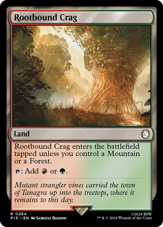 Rootbound Crag [Fallout] [Foil]