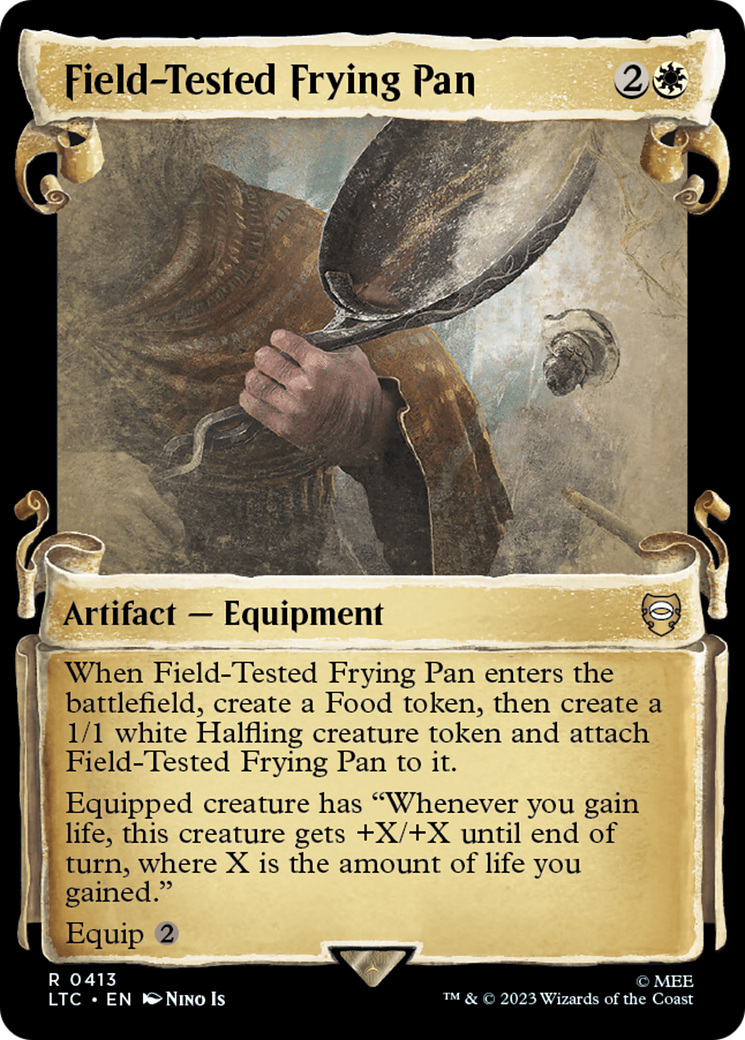 Field-Tested Frying Pan [The Lord of the Rings: Tales of Middle-Earth Commander Showcase Scrolls] [Foil]