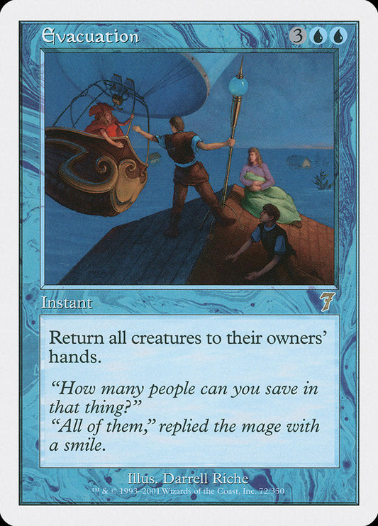 Evacuation [Seventh Edition] [Foil]