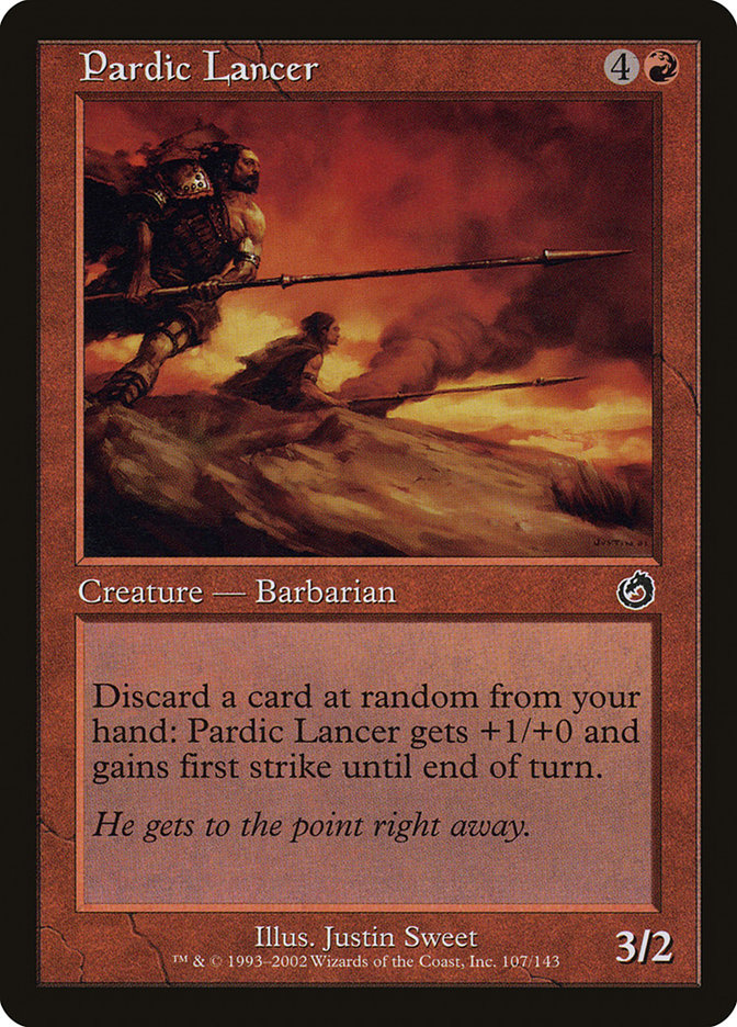 Pardic Lancer [Torment] [Foil]