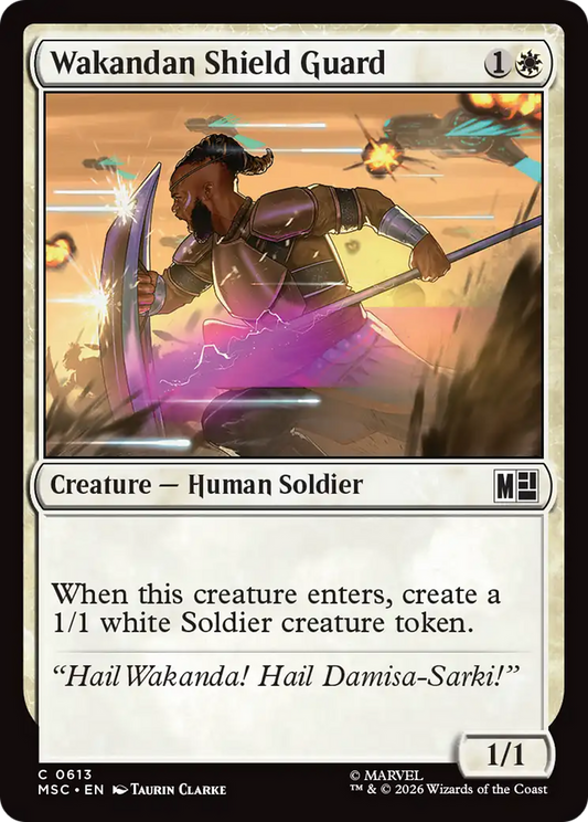 Wakandan Shield Guard [Marvel Super Heroes Commander]